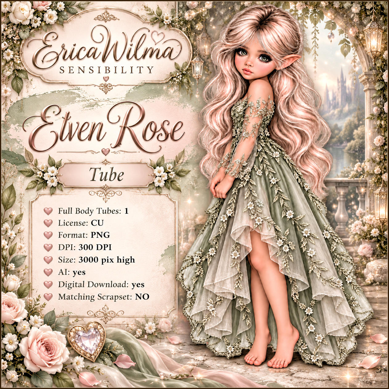(image for) EW AI Tube - Elven Rose 2026